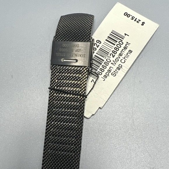 Skagen Women\'s Tanja Three-Hand Gunmetal Steel Mesh Watch (Model: SKW2829) main image 9